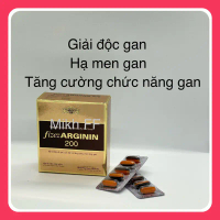 Viên uống hỗ trợ giải độc gan, tăng cường chức năng gan Fizez ARGININ 200