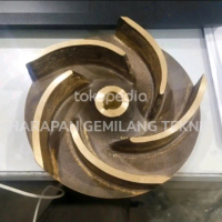 Impeller Pompa EBARA 100 SQPB Asli Bahan Kuningan