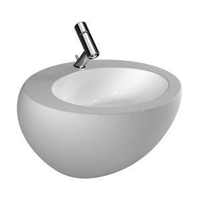 【麗室衛浴】瑞士原裝 LAUFEN ALESSI ONE系列 掛壁式面盆 白色 81097.2 門市樣品價~