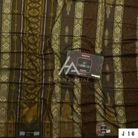 Sarung Tenun Tarbush Ukhuwah Motif Classic Jacquard Polos Elegan Tetron Rayon Muslim Dewasa J 16