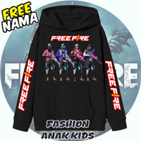 2023 newff Free Fire เสื้อแจ็คเก็ตมีฮู้ดสำหรับเด็ก Char SG rapper Version และ Char Version 2JT FF Ga