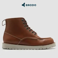 BRODO - Sepatu Bianco Boots Heritage Brown 41
