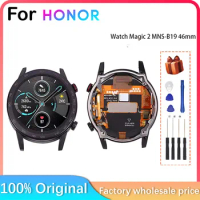 New For Honor Watch Magic 2 MNS-B19 smartwatch LCD screen assembly external screen repair + touch