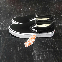 VANS Classic Slip On Black 懶人鞋 黑色 黑白 帆布 基本款 滑板鞋 VN000EYE276