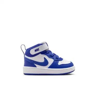Nike HO25 Court Borough Mid 2 Baby/Toddler Shoes WHITE (CD7784-130) 9C