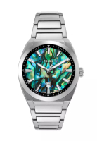 Fossil Fossil Men's Everett Analog Watch ( FS6114 ) - Quartz, Silver Case, Round Dial, 18 MM Silver 