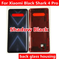 Best Quality Back Battery Housing Door Cover For Xiaomi Black Shark 4 Pro Rear Case Glass Lid BlackShark 4 Phone Chassic Shell