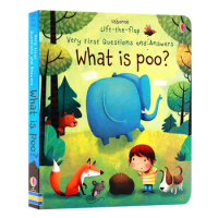 Usborne Very First Questions And Answers What Is Poo,Children's aged 3 4 5 6,English Popular science picture books 9781474917902