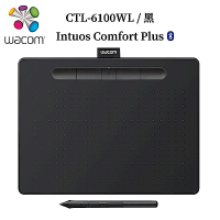 Wacom Intuos Comfort Plus Medium 繪圖板 (藍芽版)-黑