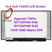 15.6 Inch IPS 144Hz Laptop LCD Screen NV156FHM-N4K Fit NV156FHM-N4N NV156FHM-N4G LED Matrix Display Panel FHD1920x1080 40pin eDP
