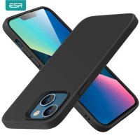 ESR for iPhone 13 Protection Case for iPhone 13 Pro Solid Color Liquid Silicone Case for iPhone 13 Pro Max Shockproof Back Cover