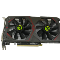 For radeon RX588 8gb Memory gaming graphics card with 256bit for PC GPU RX580 RX 588