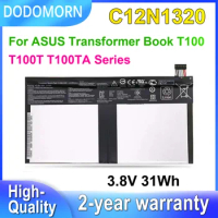 DODOMORN C12N1320 Battery For ASUS Transformer Book T100 T100T T100TA Series Laptop Batteries 3.8V 31Wh With Tracking Number