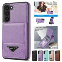 Anti-theft Brush Wallet Flip Leather Case For Samsung Galaxy A04s A13 A14 A52 A53 A54 Note 20 Ultra S24 Plus S23 S22 S21 S20 FE