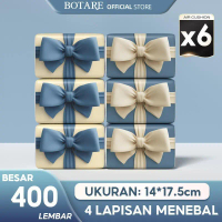 Botare 6pcs Tisu Air-Cushion 4 Lapis Lembut Tebal 140mm×175mm Ekonomis Paket Hemat Mendukung COD