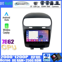Android 13 For Dodge Journey JC 2011 - 2020 Auto Radio Multimedia Video Player Navigation GPS Android No 2din 2 din DVD
