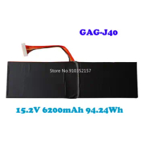 15.2V 6200mAh 94.24Wh Battery For Gigabyte For AORUS 15P WB X5 MD V7 V8/X7 DT V6 V7 V8 X7 X9 DT GAG-J40 541387460003