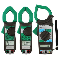 Multimeter Jenis Pengapit Digital, AC, Ammeter, Meter Universal, MT-3266, 3102, 3109