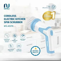 Notale Spin Scrubber Cordless Electric Kitchen Scrubber Cleaner
