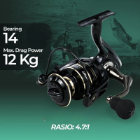 Metal Reel Pancing Spinning Fishing Reel 4.7:1