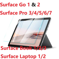 For Microsoft Surface Pro 3 4 5 6 7 Tempered glass Surface Pro X Book Laptop Studio Surface Go 2 HD Film Screen Protector