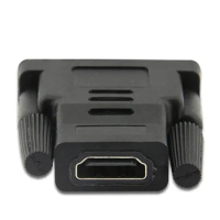 DVI 24+5 To Adapter Cables Plated Plug Male To Female HDMI-compatible To DVI Cable Converter 1080P for HDTV Projector Monitor