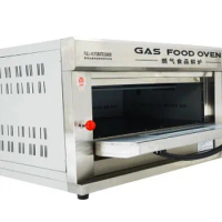 gas 1-2 baking oven/bakery machine/small baking oven/single deck gas oven