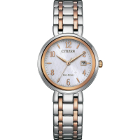 【CITIZEN 星辰】LADY’S 光動能簡約腕錶 28.3mm(EW2696-84A)