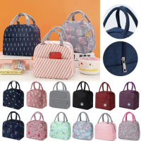 Children Insulation Lunch Box Portable Fridge Thermal Bag Kid'S School Thermal Insulated Lunch Box Cartton Pattern Bento Bag