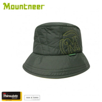 【Mountneer 山林 中性3M鋪棉保暖筒帽《橄欖》】12H06/漁夫帽/保暖帽/防寒帽
