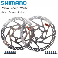 SHIMANO DEORE SM RT56 Brake Disc 6 Bolt Mountain Bikes Disc M610 RT56 M6000 Brake Disc 160MM 180MM MTB Bicycle Accessories
