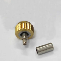Watch Crowns 6.0MM Crowns Kit For Omega Seamaster watches Crowns Accessories Watch Repair Crowns screws with tube Replacement