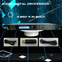 Shenndare Original Software 4.8sp Digital Signal Processor 4In 8Out DSP System Professional Digital Audio Processor For Speaker