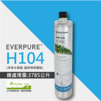 【EVERPURE】H104強效抑垢家用型淨水器濾心/H-104(★享黑水保固)