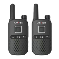 【AnyTalk】FRS-V9 免執照無線對講機 ◤一組二入 ◢(防誤觸鍵盤鎖/聲控功能/僅100g超輕巧)