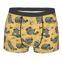 Rascally Raccoons Raccoon Procyon Lotor Animal Underpants Cotton Panties Men's Underwear Comfortable