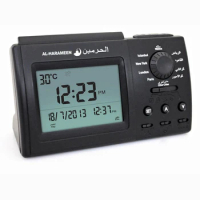 Automatic Digital Clock Prayer Alarm Islamic Azan Muslim Prayer Alarm Clock LED Display Home Church Alarm Clock Decor