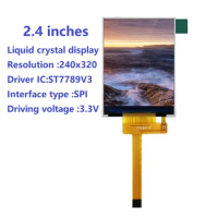 2.4 Inch Lcd Tft Display ST7789V3 TFT LCD Module 4 Wire SPI 240X320 Electronic display