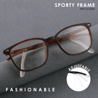 OptaLuxe - Frame Lentur OPLX8025 Lensa Bluecromic Allsize Unisex - Pria Wanita