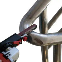 Angle grinder belt grinder Metal grinder furniture polishing machine Household small belt grinder