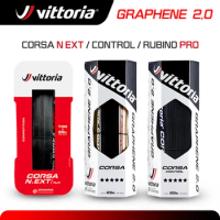 Vittoria Corsa NEXT/Corsa Control/Rubino Pro 700×25/28/30C Graphene Tubeless Tire and Tube Road Tyre Clincher Folding 700C Tire