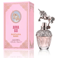 【ANNA SUI 安娜蘇】Anna Sui Fantasia Rose 玫瑰花舞獨角獸淡香水 30ml(專櫃公司貨)