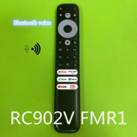 New Original RC902V FMR1 For TCL 8K Qled Smart TV Voice Remote Control 50P725G 55C728 75C728 X925PRO 65X925 iFFALCON 75H720
