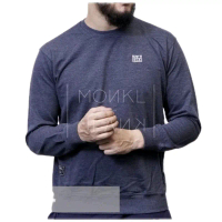 SWEATER HOODIE MEREK MONKL BLANK BAHAN BABY TERRY SUPER PREMUIM Crewneck Pria Wanita Distro