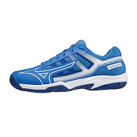 Mizuno Gate Sky Plus 2 [71GA224001] 男女 羽球鞋 運動 寬楦 基本款 穩定 藍 白