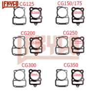 Motorcycle for CG 125 150 XR125L CG175 CG200 CG250 CG300 CG350 Cylinder Head Gasket Kit Set Motor Moped Scooter Equipments Parts