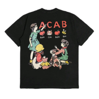 T-shirt ACAB 1312 - Apple Cat Apple Bee Unisex Cotton Combed 24s Tebal