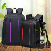 NEW Professional Camera Bag Camera Case Backpack Rucksack Tripod Bag Laptop Bag For Canon Nikon Sony Fuji Pentax 7491