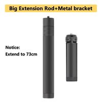 escopic extension rod for DJI om6 om 5 OM 4 Osmo Mobile 3/ X2/X3 phone tripod stand selfie stick sta