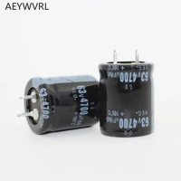 10pcs 63V4700UF Electrolytic capacitor 4700uf 63v 25x40mm